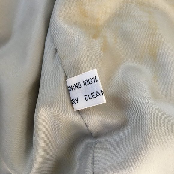 Vintage Saga Fox Fur Jacket, Cream/Ivory/Beige, Size M - Picture 5 of 8